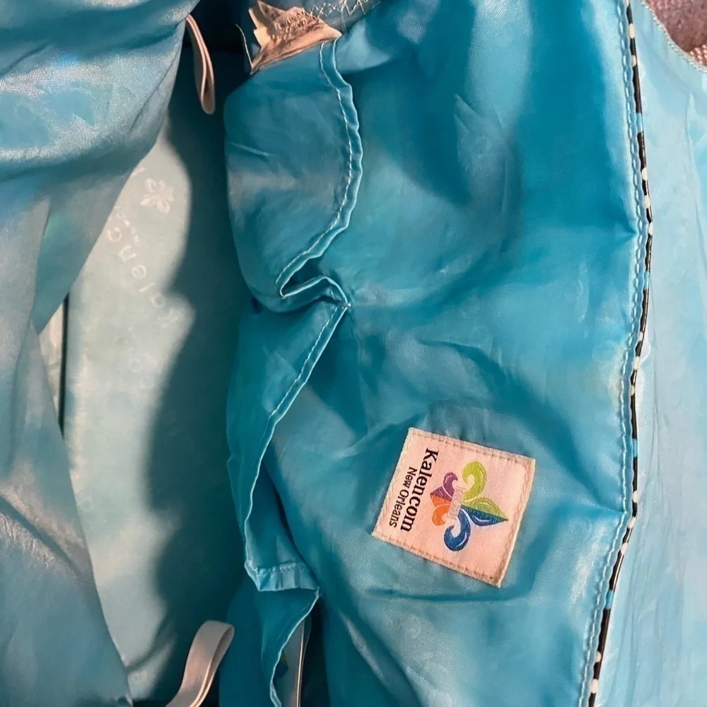 Kalencom multi colored many pocket Diaper Bag